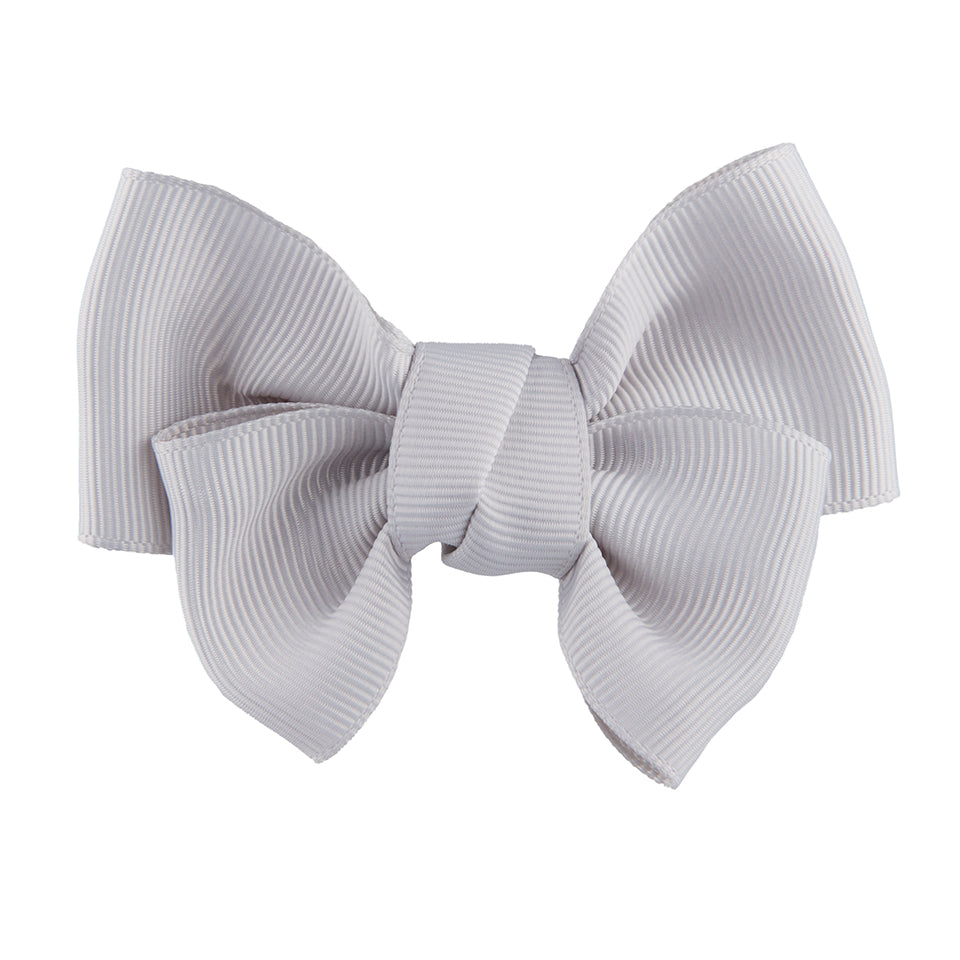 Everyday grosgrain double large bow with knot on a clip