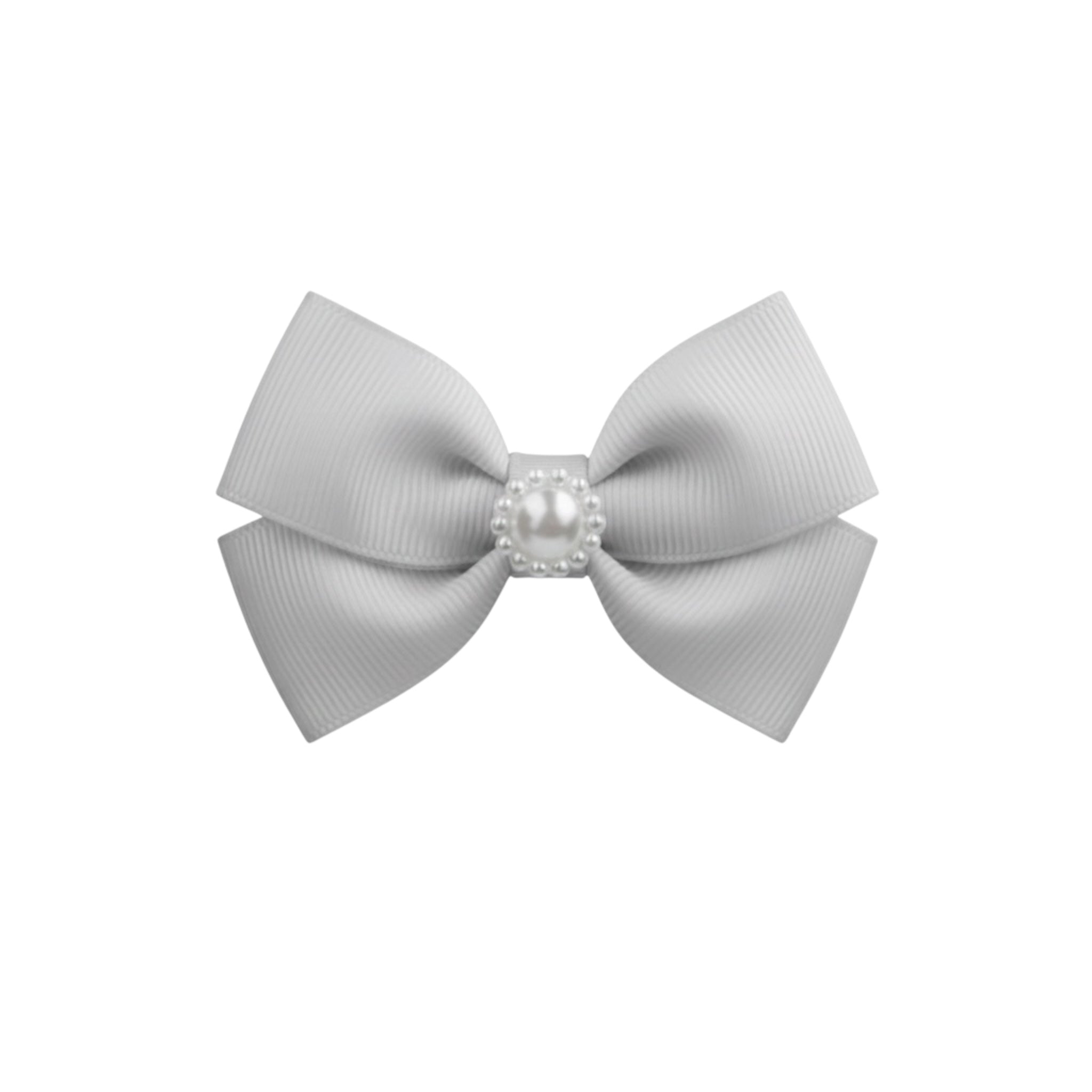 Small double bow with pearl