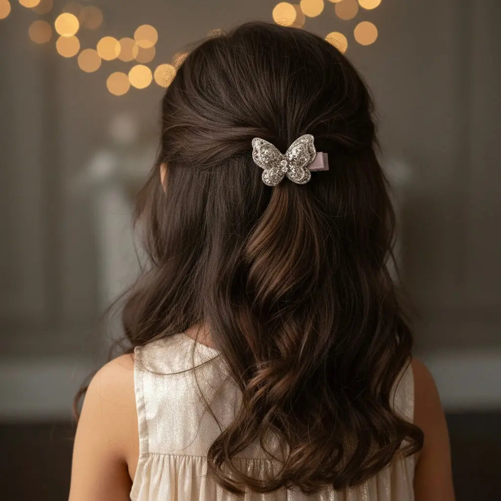 Champagne glitter butterfly Cute Cute