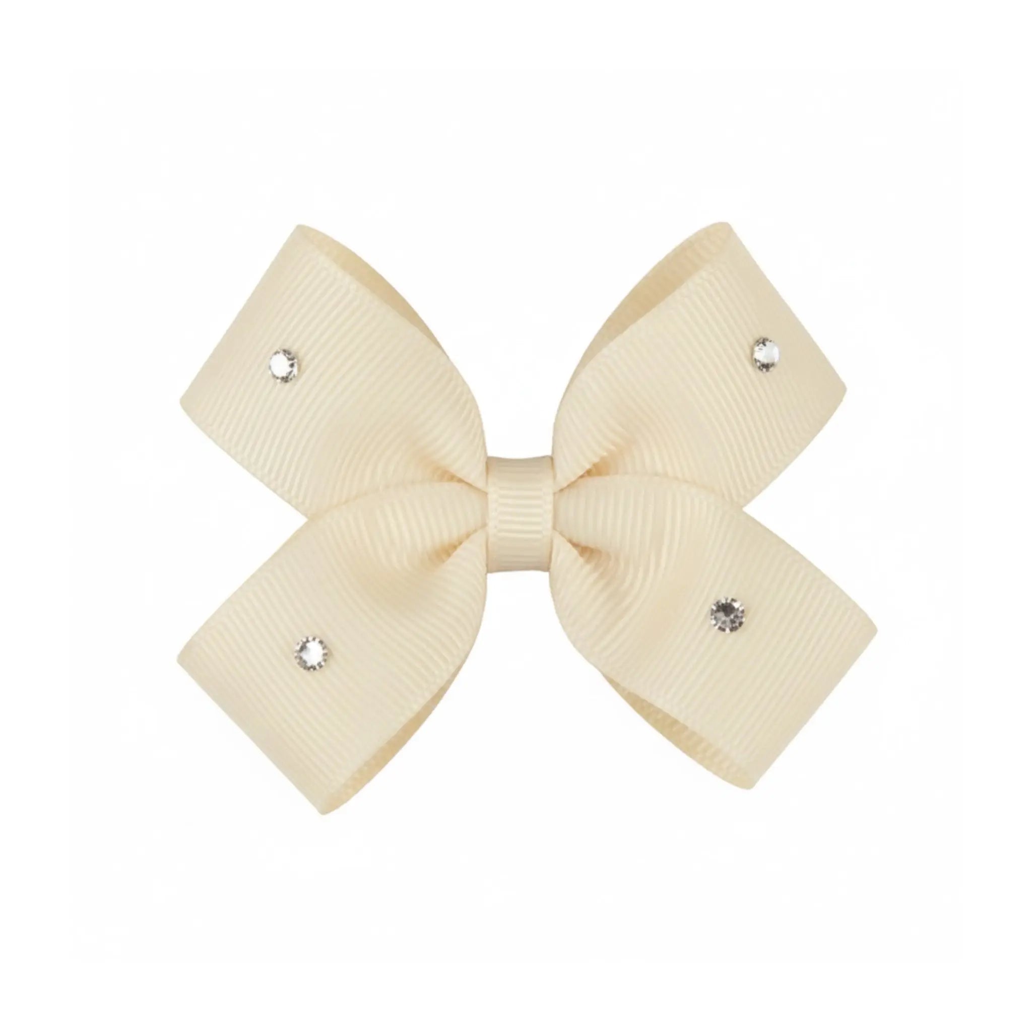Small double bow with Swarovski crystals Cute Cute