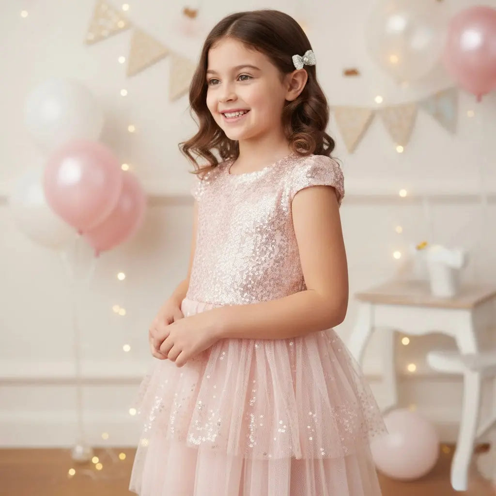 Pearl bow with rhinestone on a clip Cute Cute