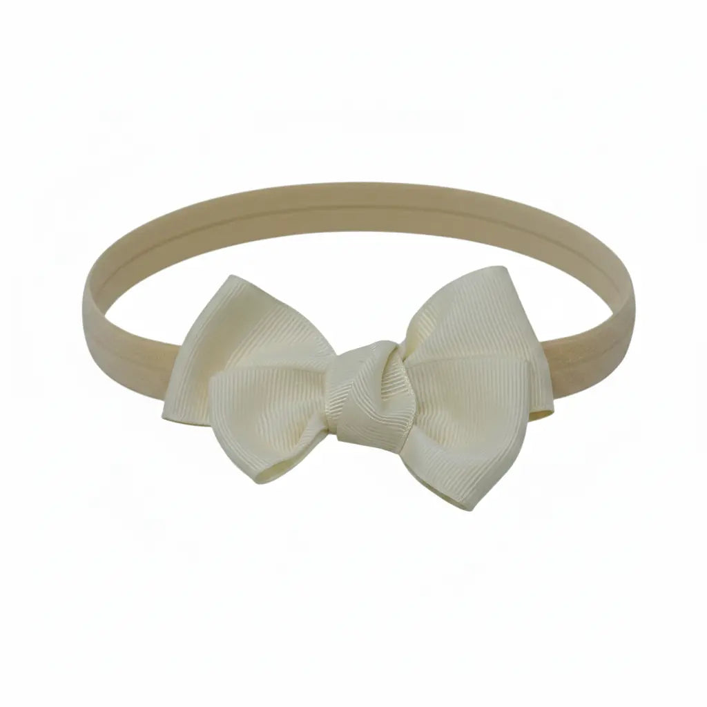 Medium double bow with knot on a headband Cute Cute