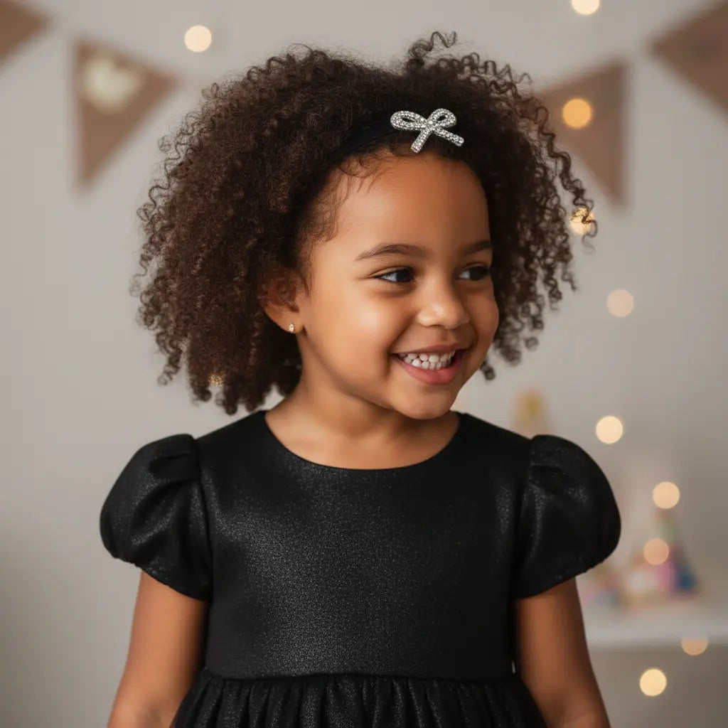 Crystal bow on a headband Cute Cute