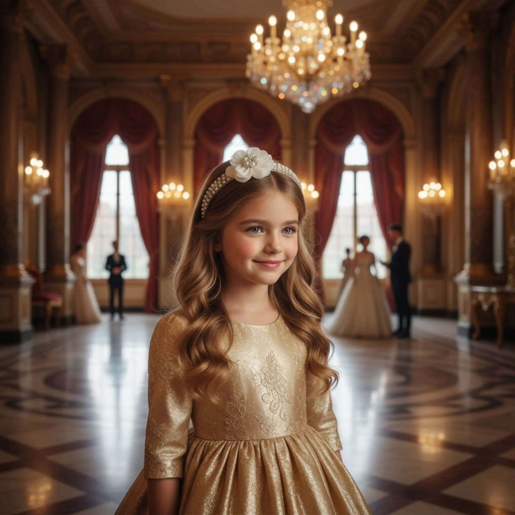 Ivory flower on diamante beaded headband Cute Cute