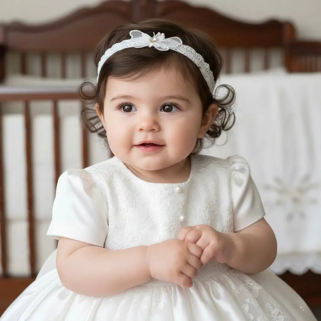 Delicate lace butterfly on elastic lace Cute Cute