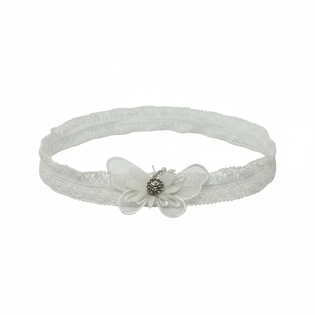 Delicate lace butterfly on elastic lace Cute Cute
