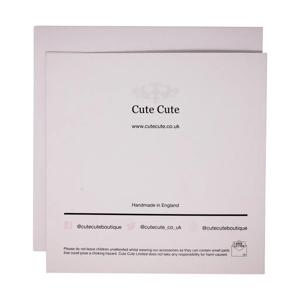 Hello Little One- greeting card with a headband Cute Cute