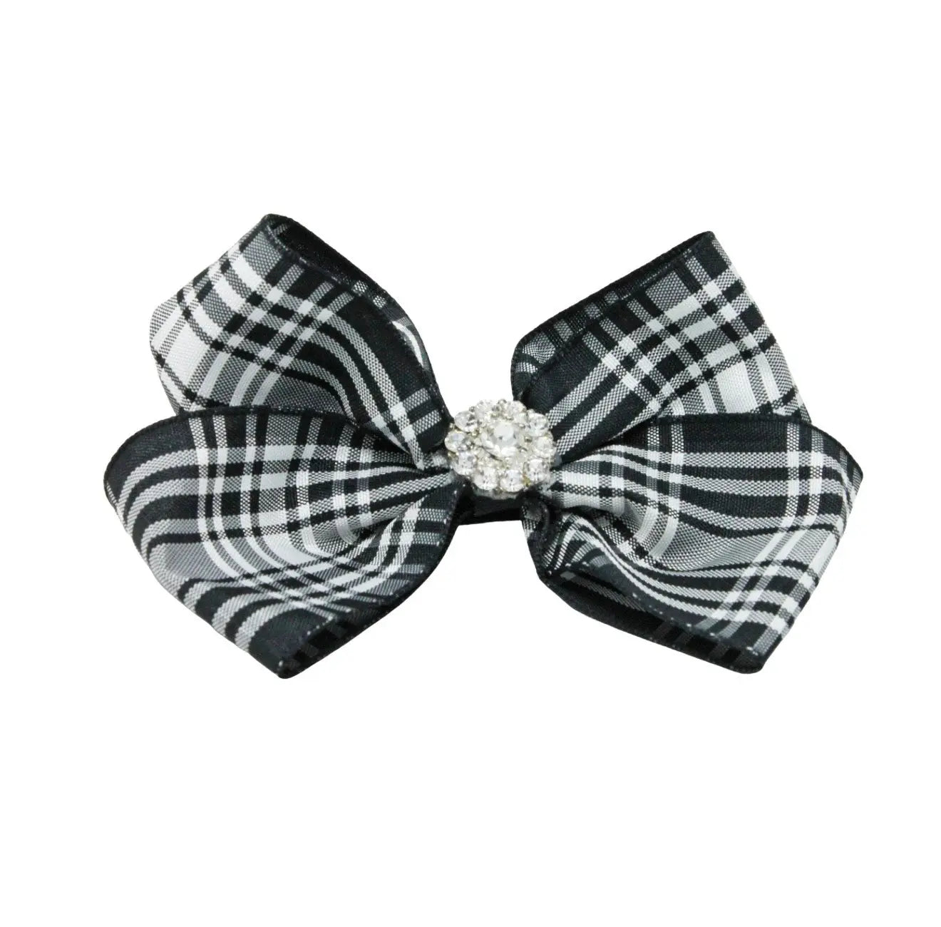 Checked black and white bow Cute Cute