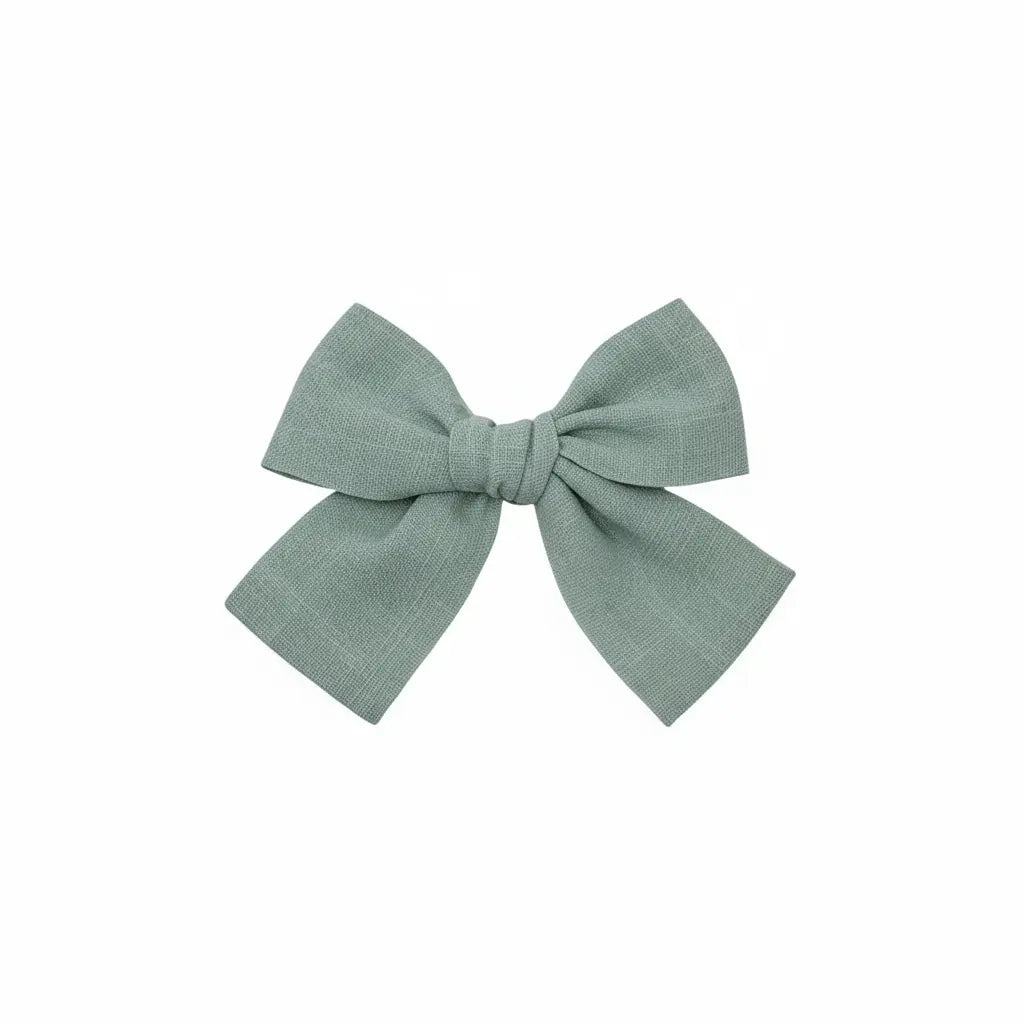 Green fabric bow Cute Cute