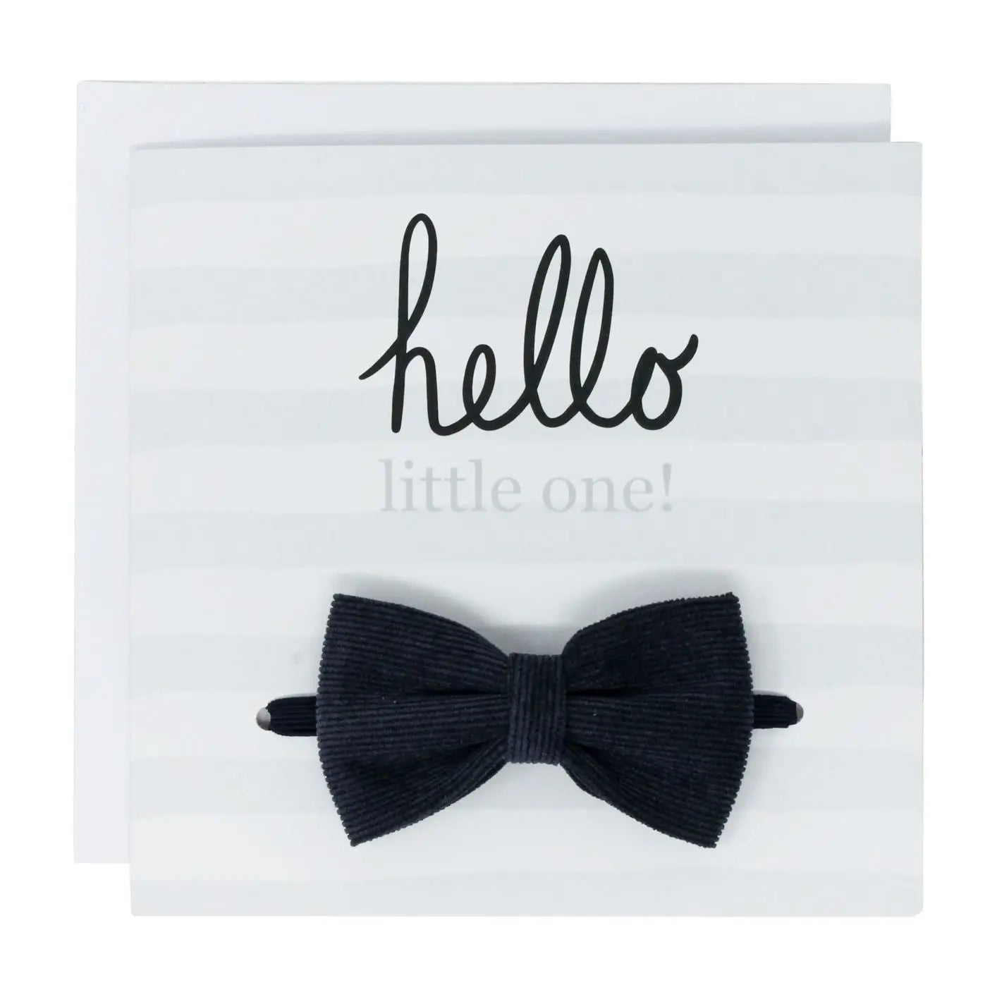 Hello little one, navy corduroy single bow tie for boys Cute Cute