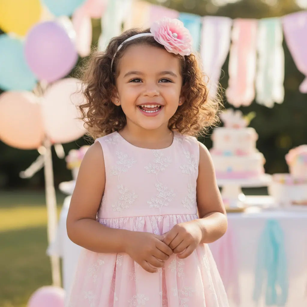 Two toned pink flower on a headband Cute Cute