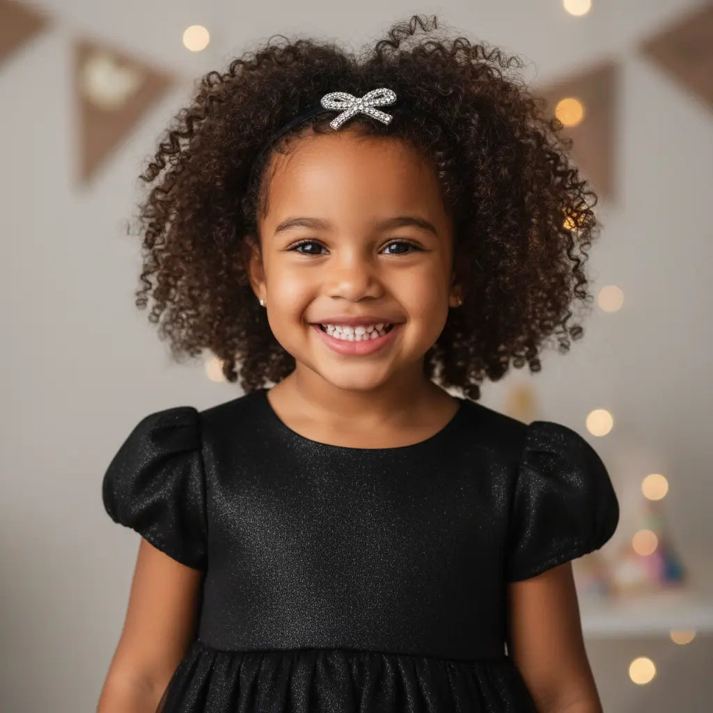 Crystal bow on a headband Cute Cute