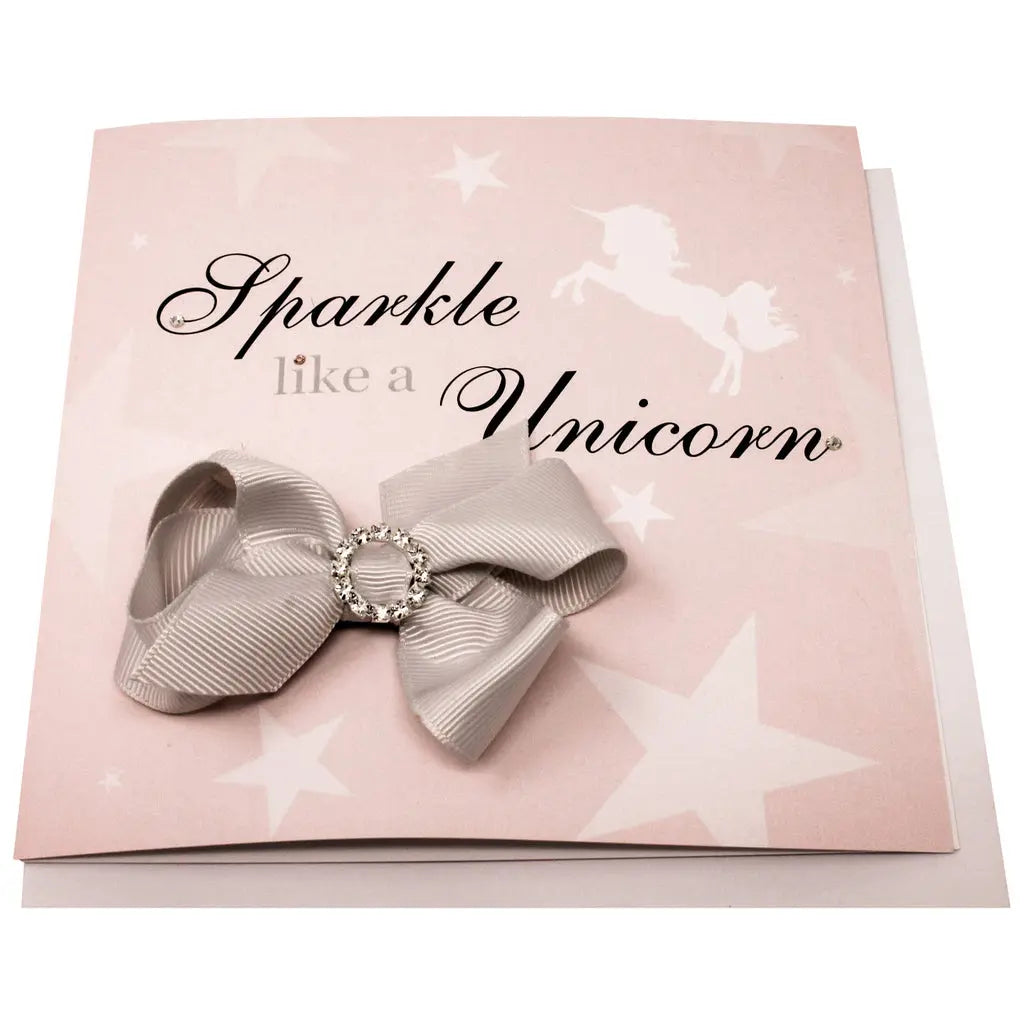 Sparkle like a unicorn- greeting card for a little girl Cute Cute
