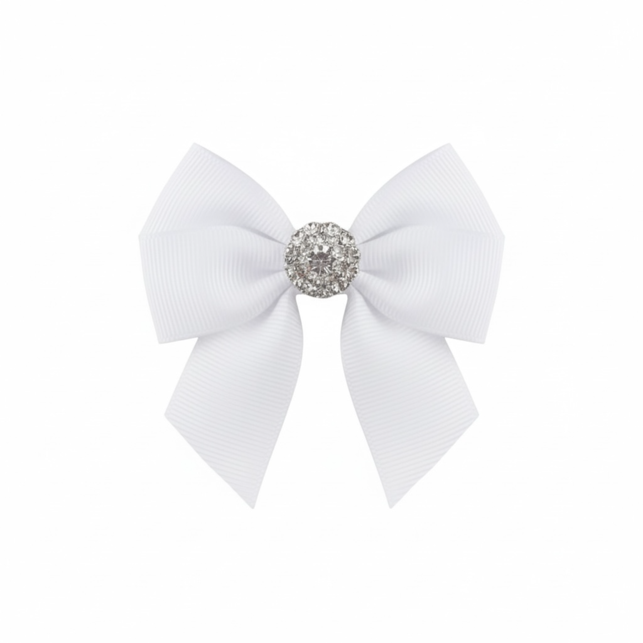 Small double bow with tails