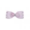 Small single bow with Swarovski diamante -various colours