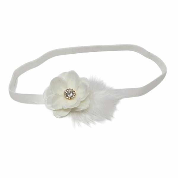 Seraphina Ivory Blossom Headband